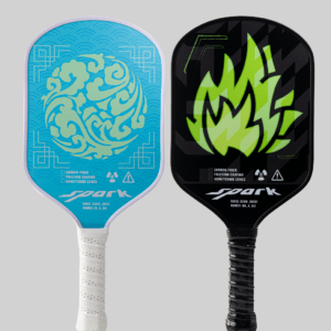 2PCS, Best beginner pickleball paddles for 2024, Spark Boom Paddle and Cloud Paddle (16mm)